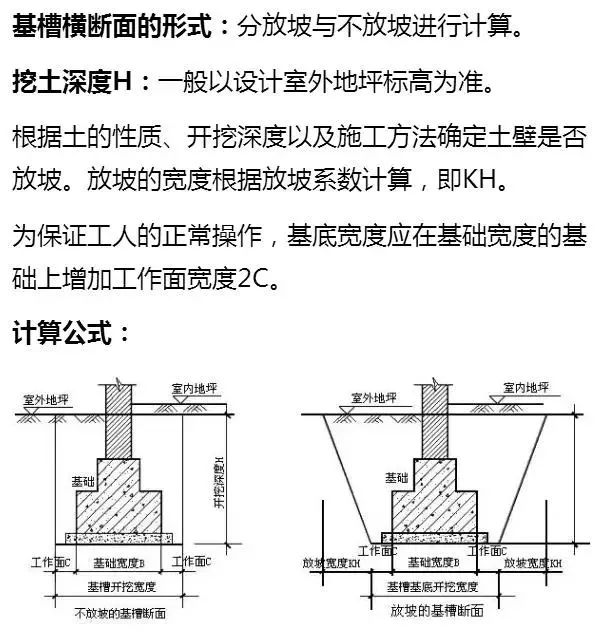 广东省土方开挖计算规则详解